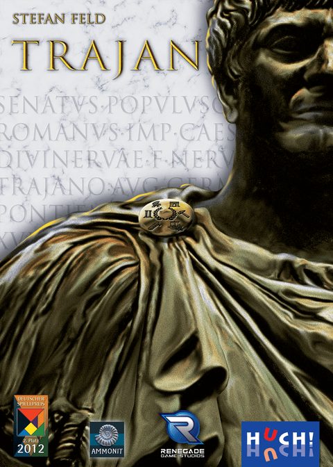 Trajan board game box front