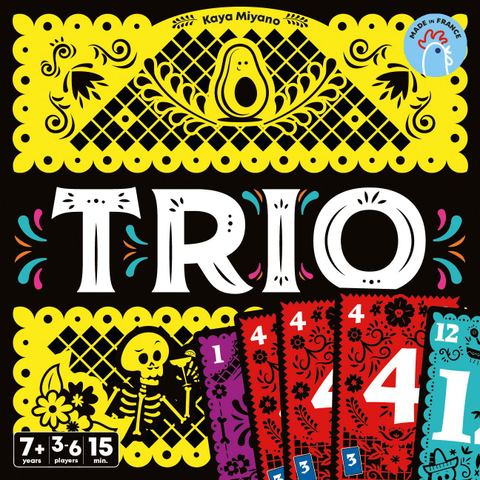 Trio board game box front