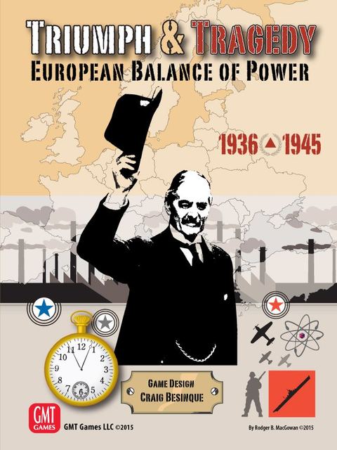 Triumph & Tragedy: European Balance of Power 1936-1945 board game box front