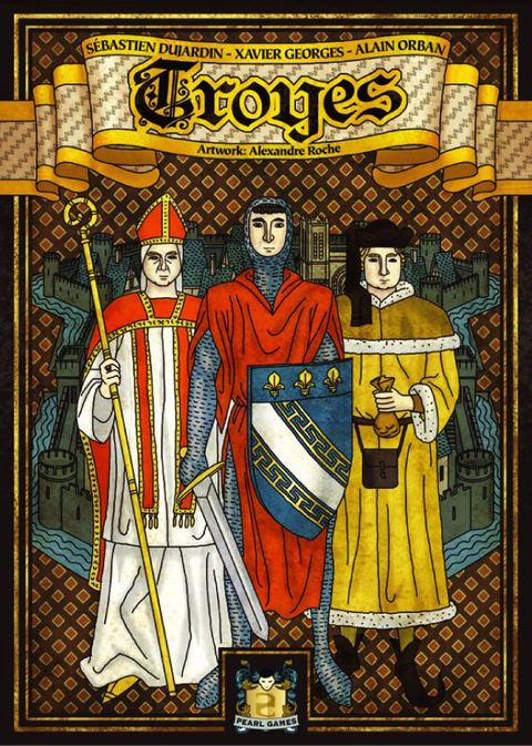 Troyes board game box front