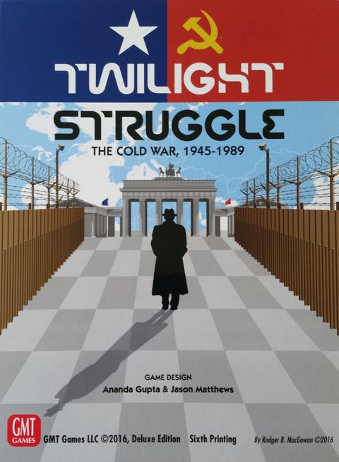 Twilight Struggle board game box front