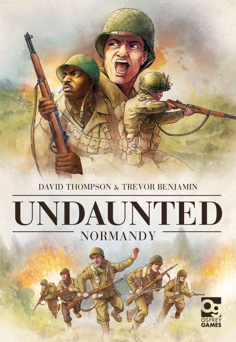 Undaunted: Normandy board game box front