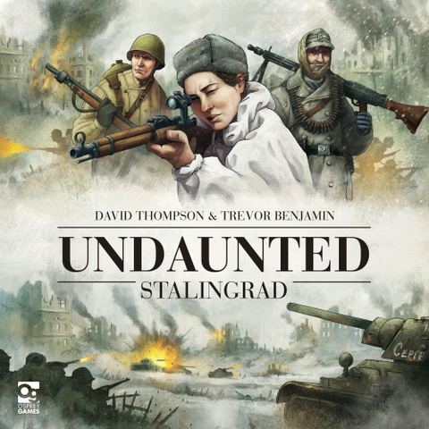 Undaunted: Stalingrad board game box front