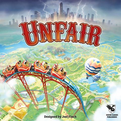 Unfair board game box front