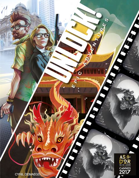 Unlock!: Epic Adventures board game box front