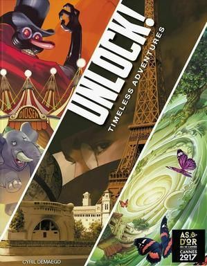 Unlock!: Timeless Adventures board game box front