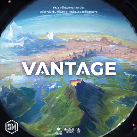 Vantage board game box front