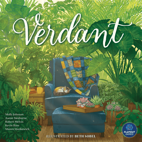 Verdant board game box front