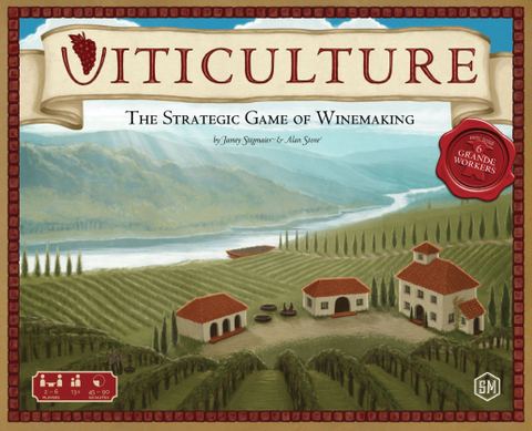 Viticulture board game box front