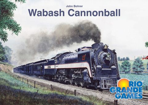 Wabash Cannonball board game box front