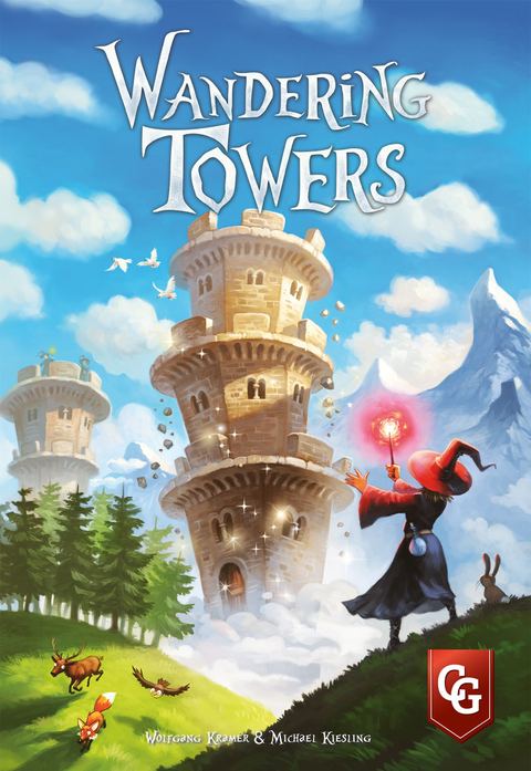 Wandering Towers board game box front