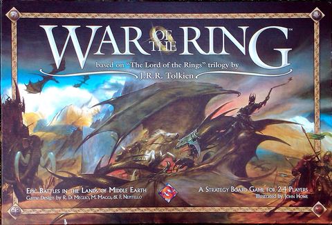 War of the Ring board game box front
