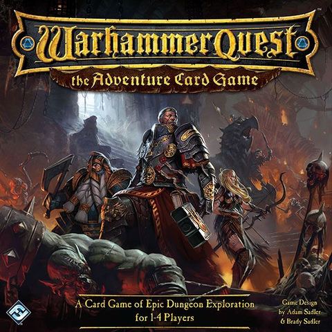 Warhammer Quest: The Adventure Card Game board game box front