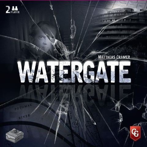 Watergate board game box front