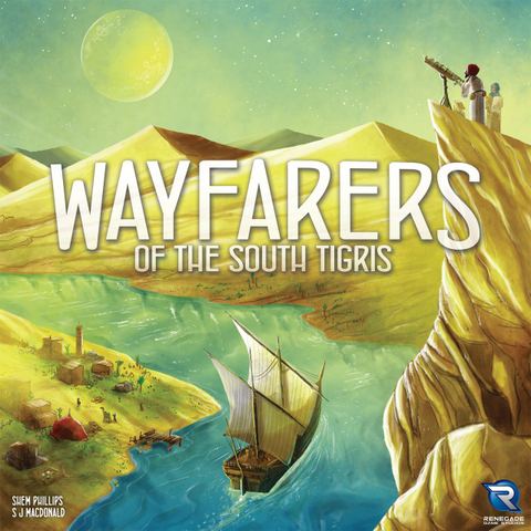 Wayfarers of the South Tigris board game box front