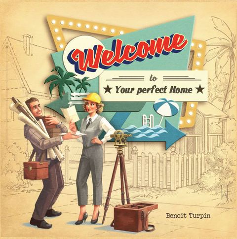 Welcome To... board game box front