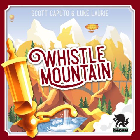 Whistle Mountain board game box front