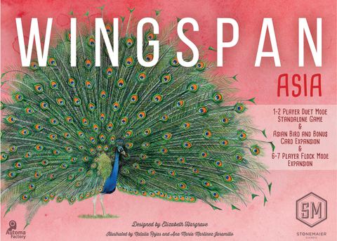 Wingspan Asia board game box front