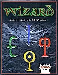 Wizard board game box front