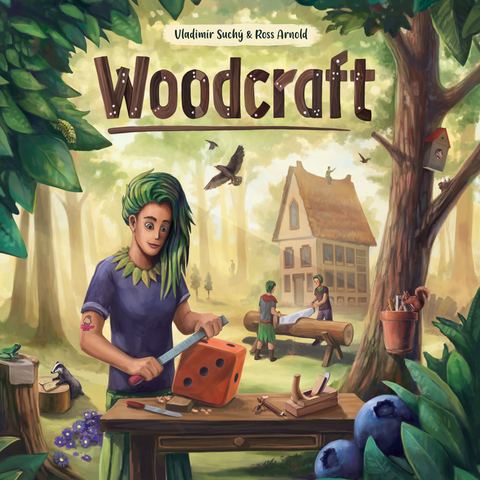 Woodcraft board game box front