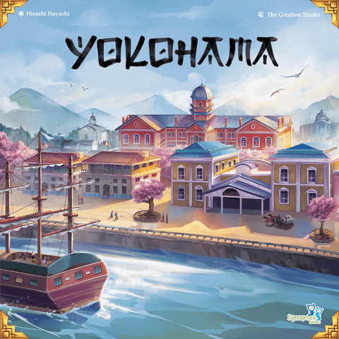 Yokohama board game box front