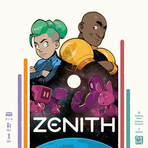 Zenith board game box front