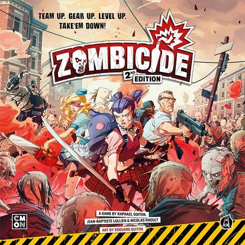 Zombicide: 2nd Edition board game box front