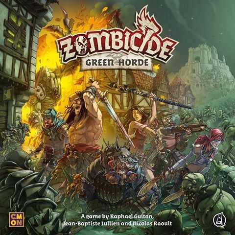 Zombicide: Green Horde board game box front