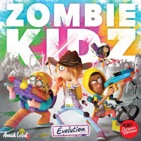 Zombie Kidz Evolution board game box front