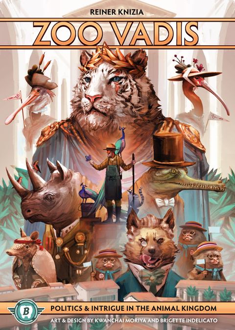 Zoo Vadis board game box front