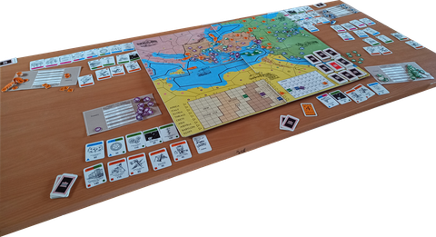 End of 6h 4-player game of Civilization (1984) on Greece and Asia