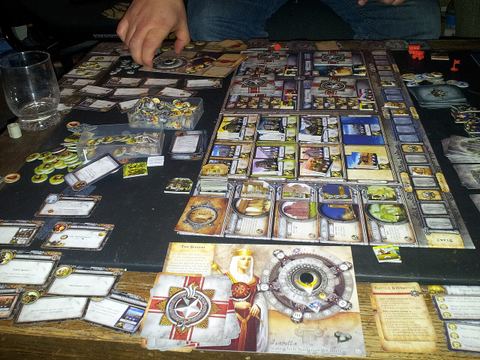 The Civilization: The Board Game marketboard
