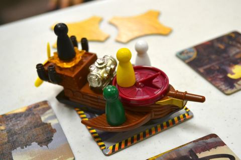 Forbidden Desert board game. Sweet escape!