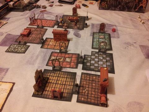 Plateau personnalisé Hero Quest