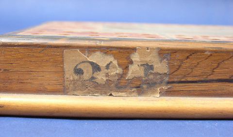 Cribbage board.