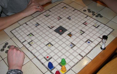 Rasender Roboter board