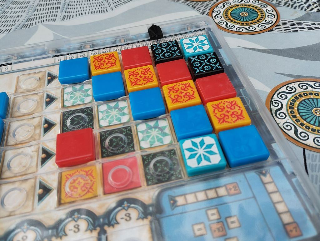 Azul board game ending