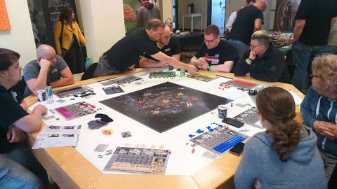 9 Player Eclipse Runde, inkl. Erweiterungen