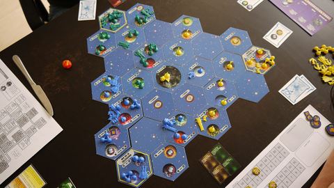 Twillight Imperium - Spielbrett