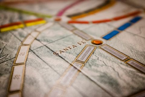 A board game I enjoyed playing with Miria and Seth.