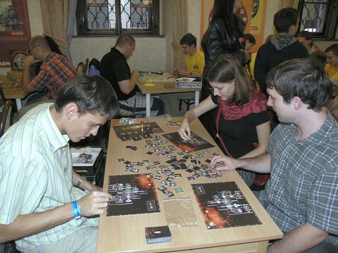 Herní festival Deskohraní 2008 - Galaxy Trucker