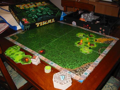 Materiale di gioco di Tikal
