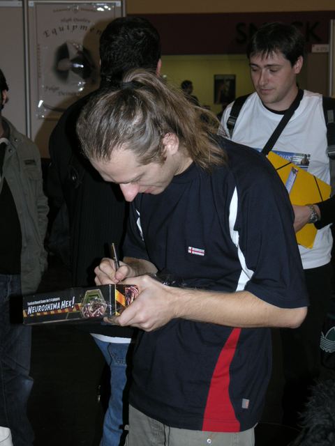 Michał Oracz autor hry Neuroshima Hex (Essen Spiel'07)