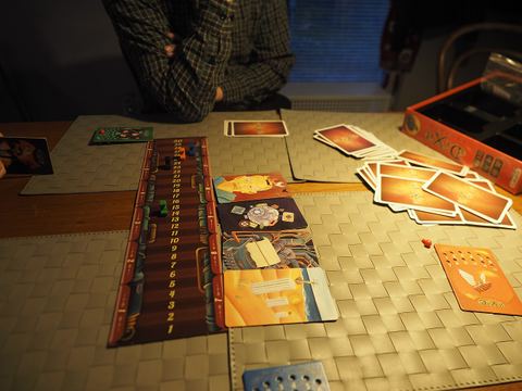 A game of Dixit Odyssey being played at a summer cabin in Lohja, Finland.