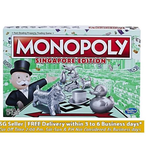 Singapore Edition Monopoly edition