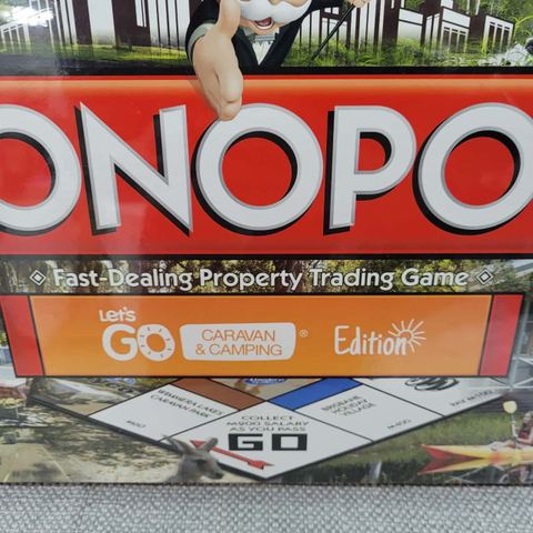 Let's Go Caravanning and Camping Edition Monopoly edition