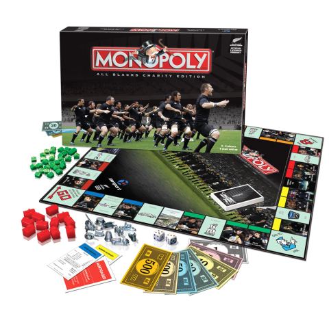 All Blacks Edition Monopoly edition