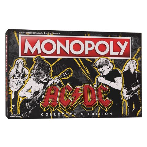 AC/DC Collector's Edition Monopoly edition