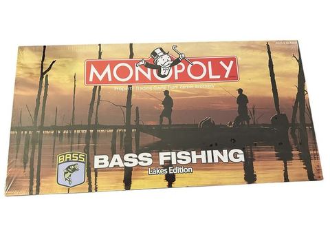 Bass Fishing Lakes Edition (2005) Monopoly edition