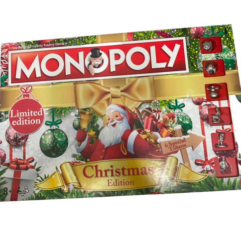 Christmas Edition Monopoly edition